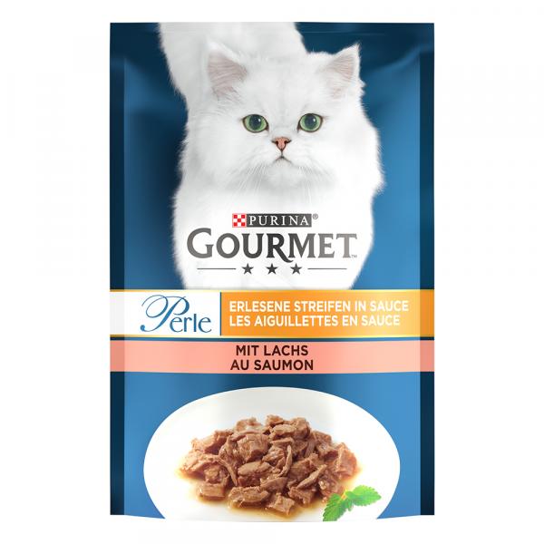 Gourmet Perle, w sosie, 26 x 85 g - Łosoś