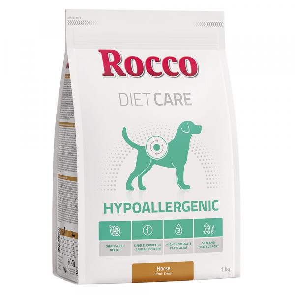 10% taniej! Rocco Diet Care, sucha i mokra karma dla psa, 1 kg / 6 x 400 g - Hypoallergen, konina, 1 kg