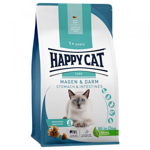 Happy Cat Care, żołądek i jelita - 1,3 kg
