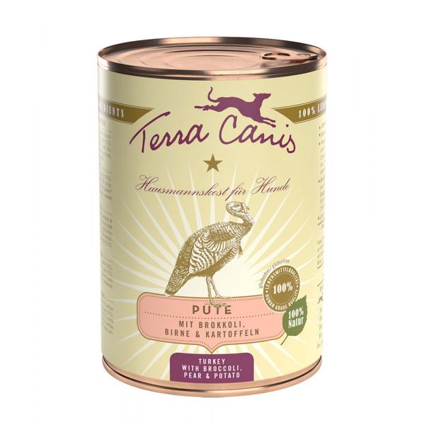 Korzystny pakiet Terra Canis Classic, 12 x 400 g - Indyk z brokułami, gruszką i ziemniakami