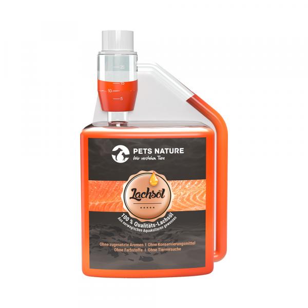 Pets Nature, olej z łososia - 2 x 500 ml