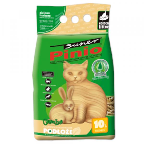 Benek Super Pinio żwirek dla kota - 10 l (ok. 5 kg), zielona herbata