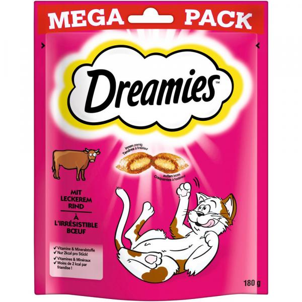 Dreamies przysmak dla kota - Wołowina, 180 g