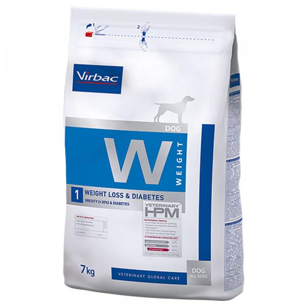 Virbac Veterinary HPM Dog Weight Loss & Diabetes W1 - 7 kg