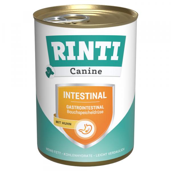 RINTI Canine Intestinal z kurczakiem, 800 g - 12 x 400 g