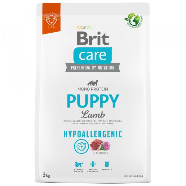 Brit Care Dog Hypoallergenic Puppy, jagnięcina i ryż - 3 kg