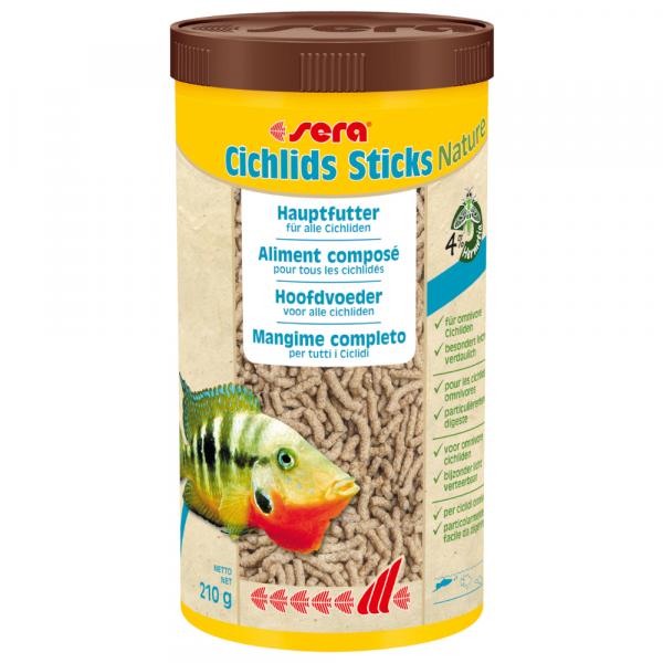 SERA Cichlids Sticks Nature - 1000 ml