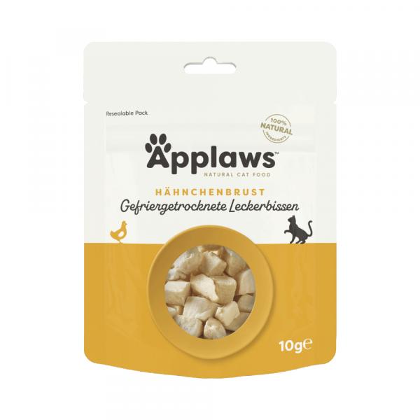 Applaws Cat Natural, liofilizowane przysmaki z piersi kurczaka - 3 x 10 g