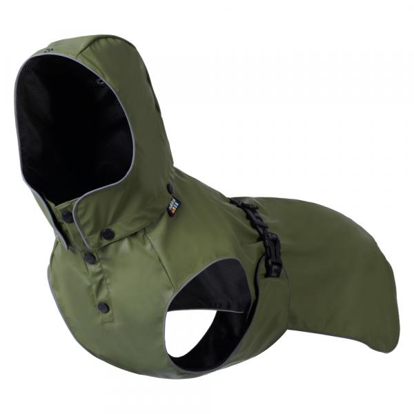 Rukka® Streamy Eco płaszcz przeciwdeszczowy, oliwkowy - Długość grzbietu: ok. 55 cm
