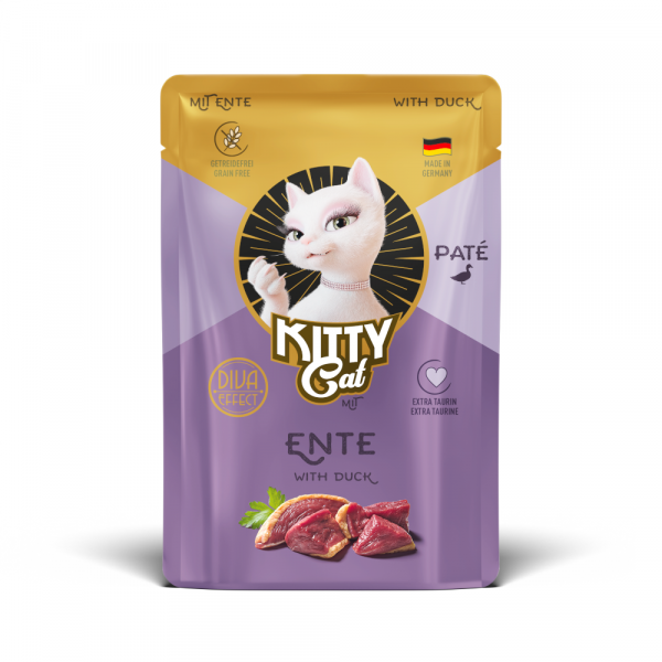 Korzystny pakiet KITTY Cat Paté, 24 x 85 g - Kaczka