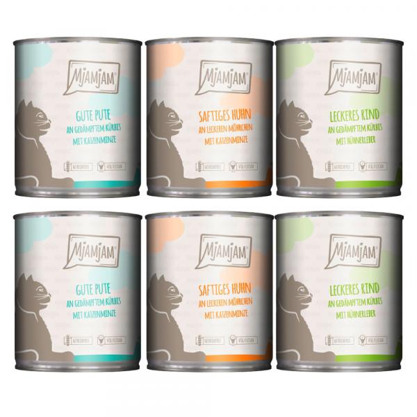 Mixpack MjAMjAM pure meat enjoyment 6 x 800 g - Mix (3 odmiany)