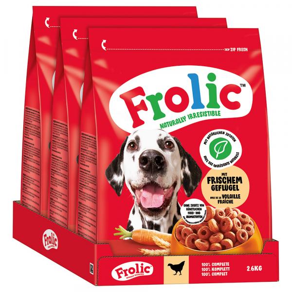 Frolic z drobiem, warzywami i ryżem - 7,8 kg (3 x 2,6 kg)