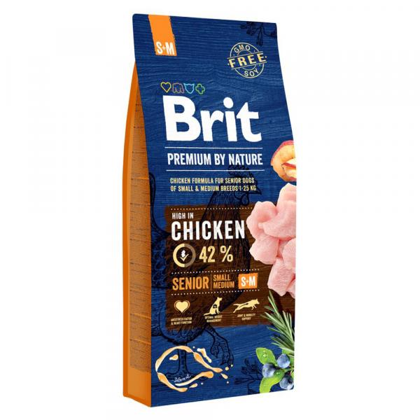 Brit Premium by Nature Senior S/M - 2 x 15 kg