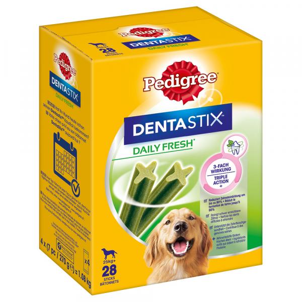 Pedigree DentaStix Fresh - Dla dużych psów, 2160 g, 56 szt.