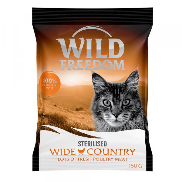 Wild Freedom Adult „Wide Country” Sterilised, drób - bezzbożowa receptura - 150 g