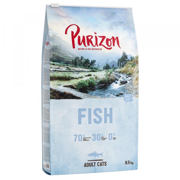 Dwupak Purizon karma dla kota, 2 x 6,5 kg - Adult dla kota, ryba