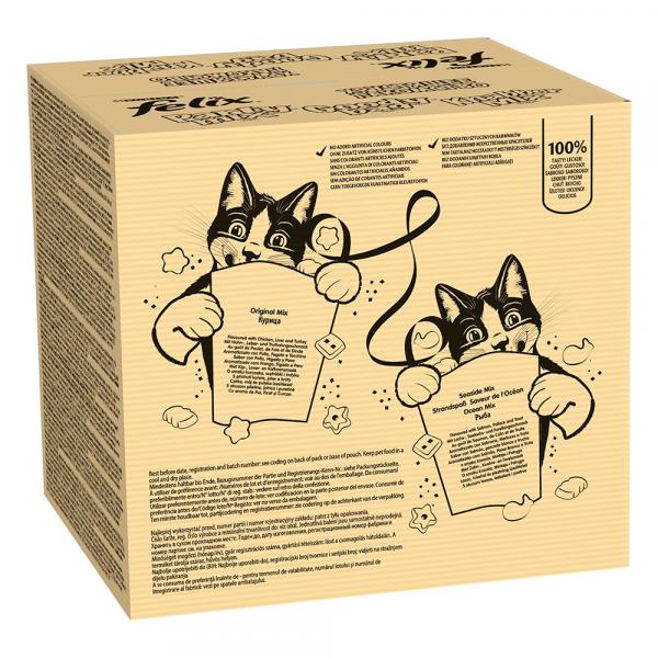Pakiet mieszany Felix Party Mix - Original i Strand, 2 x (8 x 60 g)