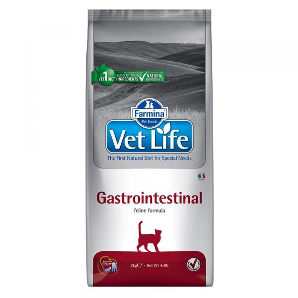 Farmina Vet Life Cat Gastro-Intestinal - 3 x 2 kg