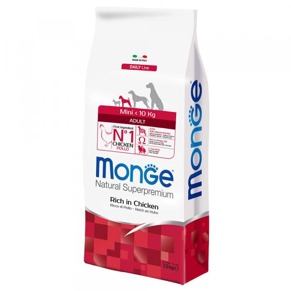 Monge Super Premium Adult Mini Kurczak - 7,5 kg