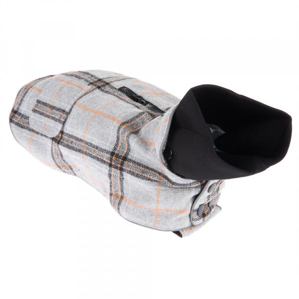 Płaszcz dla psa, Flannel Check - Dł. grzbietu: ok. 50 cm