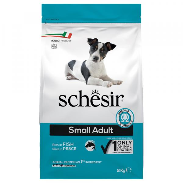 Schesir Dog Small Adult z rybą - 2 kg