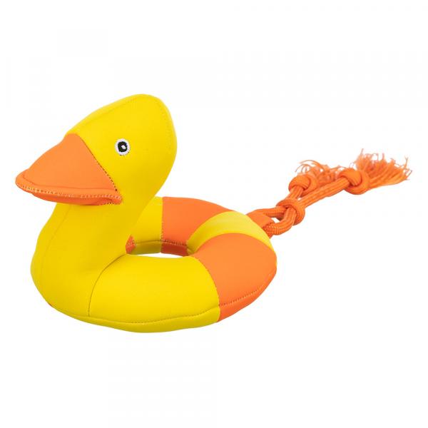 Trixie Aqua Toy kaczka na sznurku - dł. x szer. x wys.: 36 x 20 x 14 cm