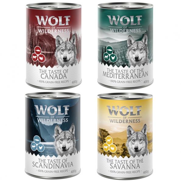 Megapakiet Wolf of Wilderness „The Taste Of\