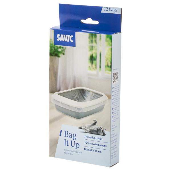 Savic Bag it Up worki do kuwety - Medium, 12 szt.