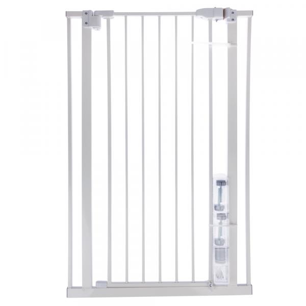 TIAKI wysoka metalowa bramka dla psów - Wys. 104 cm, szer. 74-79 cm