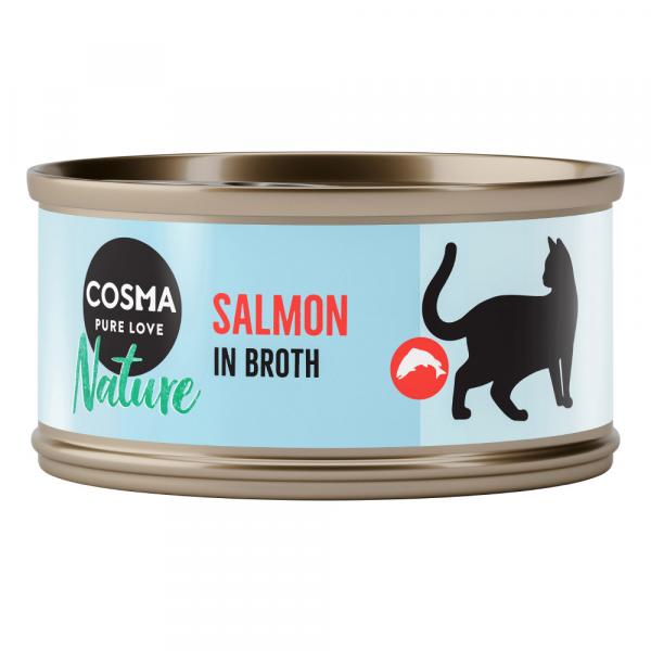 Pakiet Cosma Nature, 24 x 70 g - Łosoś