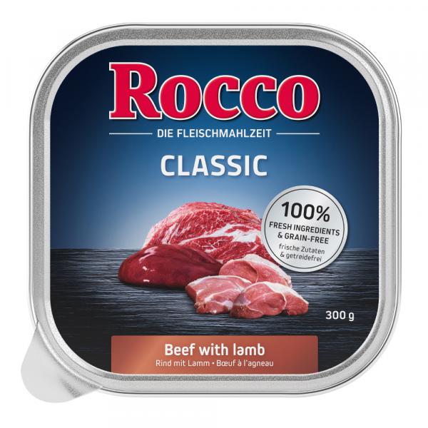 Rocco Classic tacki, 9 x 300 g - Wołowina i jagnięcina