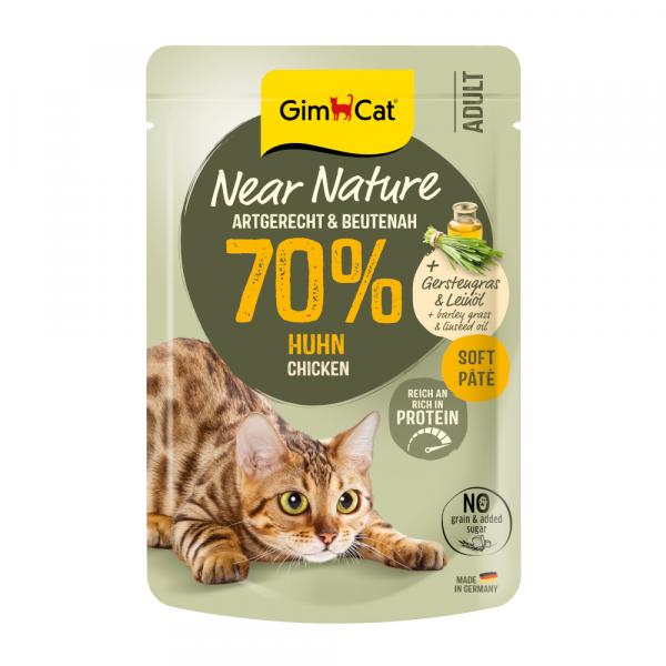 GimCat Near Nature, 16 x 85 g - Kurczak