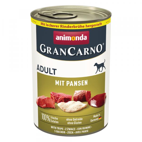 Pakiet animonda GranCarno Original, 12 x 400 g - Żwacze