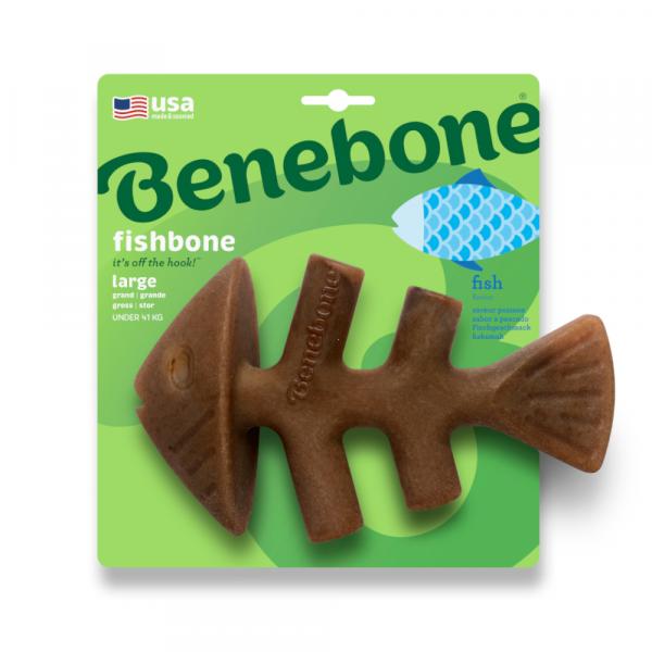 Benebone Fishbone - Large (dł. x szer.): ok. 21 x 12 cm