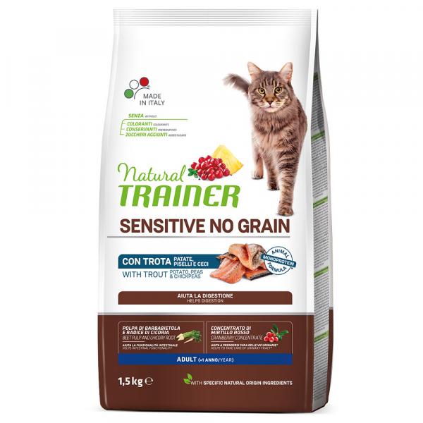 Natural Trainer No Grain, pstrąg - 1,5 kg