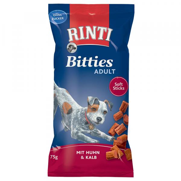 RINTI Bitties Adult, 75 g - Kurczak i cielęcina