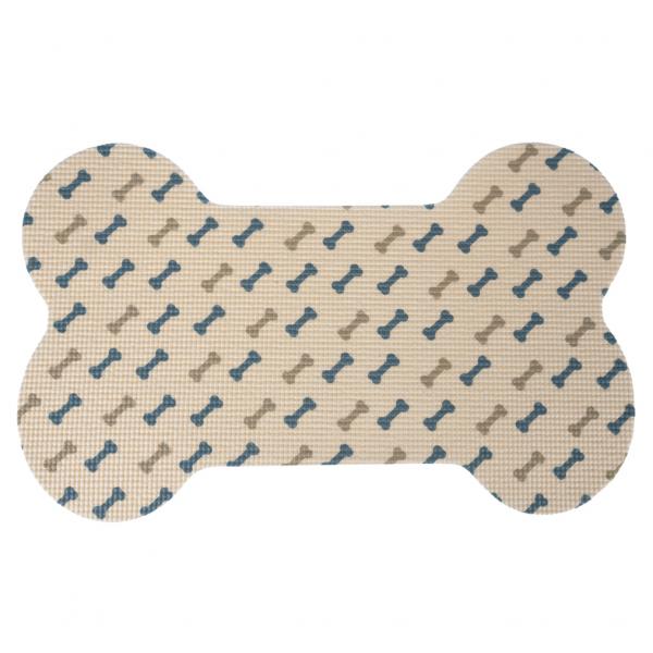 Zooplus Basics mata pod miskę, kość - Dł. x szer.: 53,5 x 33 cm