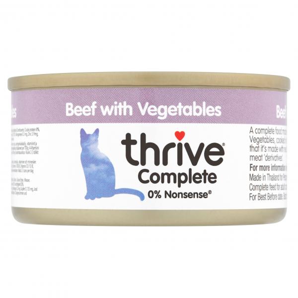 Thrive Complete Saver Packs 24 x 75g - Wołowina z warzywami