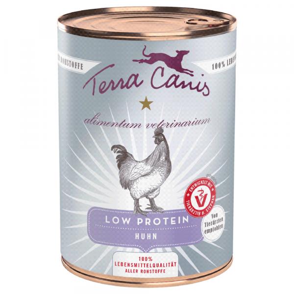 Terra Canis Alimentum Veterinarium Low Protein, 6 x 400 g - Kurczak