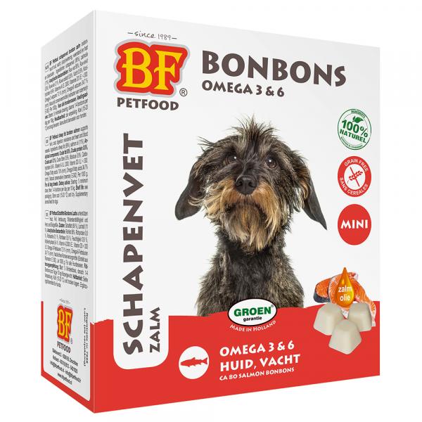 BF Petfood Sheepfat Salmon Mini - Podwójne opakowanie: 2 x 80 sztuk