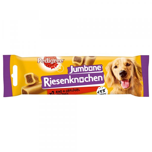 Pedigree Jumbone (Riesenknochen), z wołowiną - Medium, 12 x 180 g (12 x 2 szt.)