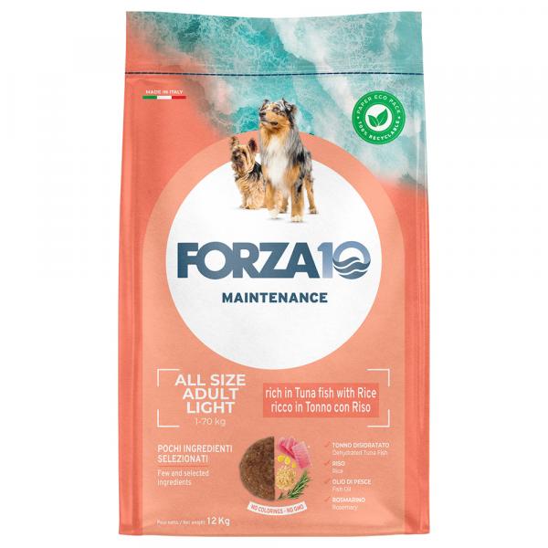 Forza 10 Maintenance Light, tuńczyk i ryż - 2 x 12 kg