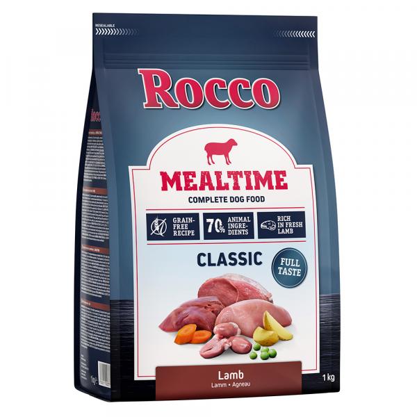 10% taniej! Rocco Mealtime, sucha karma dla psa, 1 kg - Jagnięcina