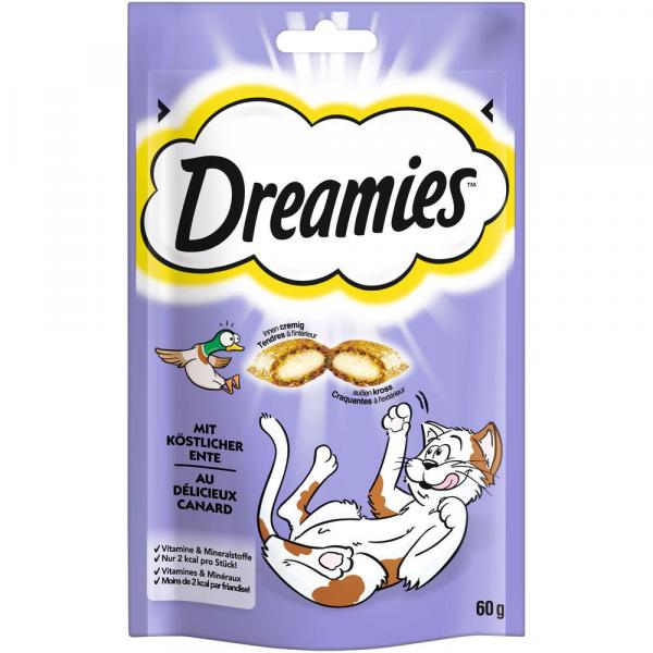 Dreamies przysmaki dla kota - Kaczka, 4 x 60 g