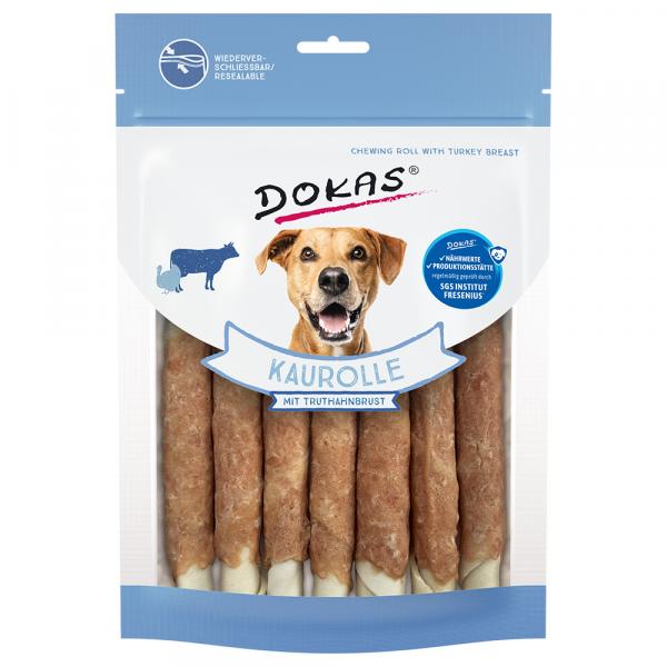 Dokas Rurki do żucia - Pierś z indyka, 3 x 190 g