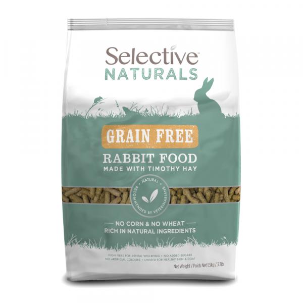 Science Selective Naturals Grain Free, pokarm dla królików - 2 x 1,5 kg