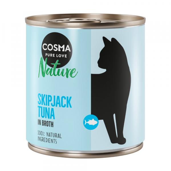 Cosma Nature, 6 x 280 g - Tuńczyk bonito