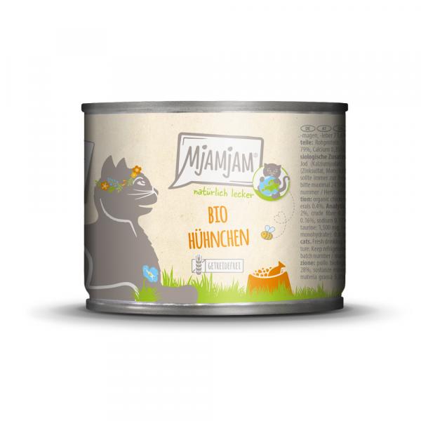 MjAMjAM Naturalnie Pyszne 6 x 200 g - Bio kurczak