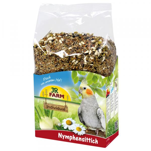 JR Farm Individual karma dla ptaków nimf - 2 x 1 kg