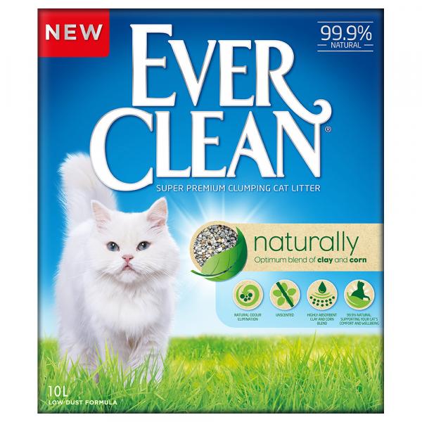 Ever Clean® Naturally, żwirek dla kota - 10 l